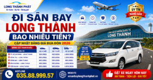 Đi Sân Bay Long Thành Bao Nhiêu Tiền? Bảng Giá Mới Nhất 2026